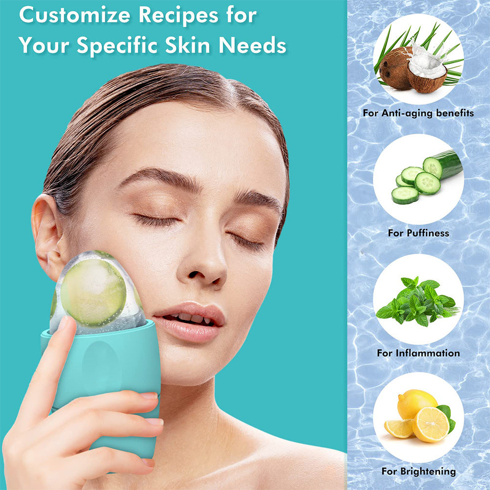 Monsera Reusable Facial Ice Roller colours