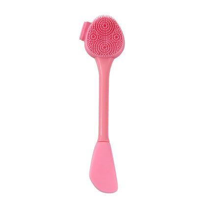 Monsera silicone cleansing brush – product view