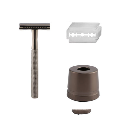 Monsera safety razor head for double-edge blades