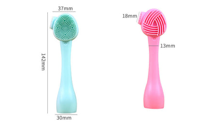 Monsera face scrubber for a deeper daily cleanse